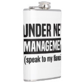 With God All Things Are Possible Flachmann (Rechts)