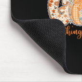 With God All Things Are Ssible Fall Pumpkin Patter Mousepad (Ecke)