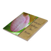 With God All Things Possible Inspirational  Fliese (Seite)