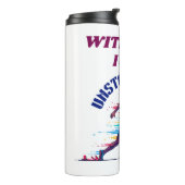 With God, I'm Unstoppable Thermosbecher (Nach links gedreht)