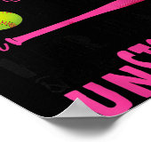 With Jesus In Her Heart And A Softball She Is Unst Poster (Ecke)