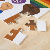 With Liberty and Justice for All Protest Freedom Puzzle (Seite)