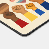 With Liberty and Justice for All Protest Freedom Schreibtischunterlage (Ecke)