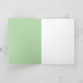 With love add couple name wedding simple minimal  karte (Innenseite)