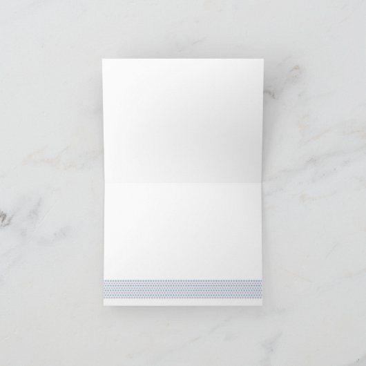 with*love_folded leere Anmerkungskarte Karte (Innenseite)