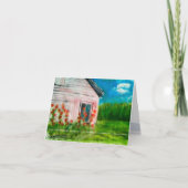 with*love_folded leere Anmerkungskarte Karte (Vorderseite)