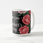 With Love on Mother's Day Kaffeetasse (VorderseiteRechts)