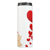 With Love Personalized Thermal Tumbler Thermosbecher (Rückseite)