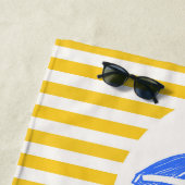With Love Seaside Beach Towel Strandtuch (Beispiel)