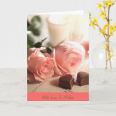 With Love To Mother Karte (Gelbe Blume)