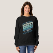 with Shuffleboard vintage Shuffleboarding Sweatshirt (Vorne ganz)