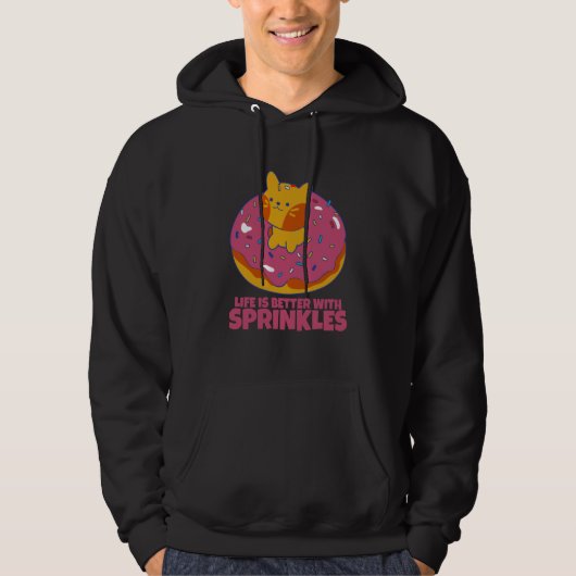 With Sprinkles Hoodie (Vorderseite)