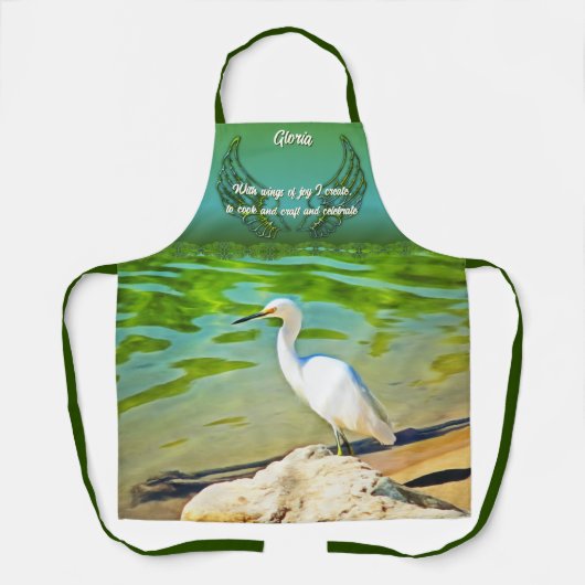 With Wings of Joy 0335  Schürze (Vorderseite)