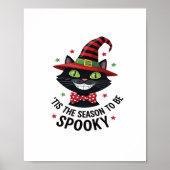 With Witch Hat And Tie Poster (Vorne)