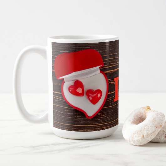 With You, Coffee Tastes Better Kaffeetasse (Mit Donut)