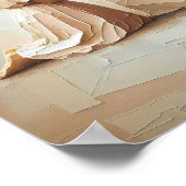 With You in Prayer Modern Christian Art, Jesus and Poster (Ecke)