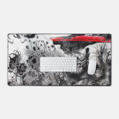 Withering Fields of the Crimson Dusk Schreibtischunterlage (Tastatur & Maus)