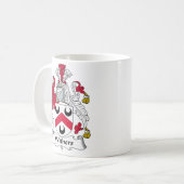 Withers-Familienwappen Kaffeetasse (Vorderseite Links)