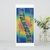 Withlacochee Staat Trail Grußkarte (Stehend Vorderseite)