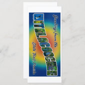 Withlacochee Staat Trail Grußkarte (Vorne/Hinten)