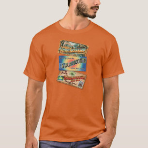 Withlacochee Staat Trail Offiziell Postkarte T-Shirt