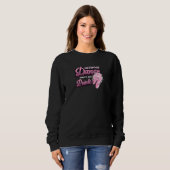 Without Dance Whats The Pointe Classical Ballet Da Sweatshirt (Vorne ganz)
