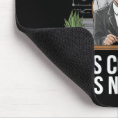 Without Me This Company Does Not Exist Boss Attitu Mousepad (Ecke)