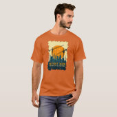 Without Work Nothing Is Sustained Labor Day Worker T-Shirt (Vorne ganz)