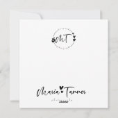 Without You Valentine's Day Card Feiertagskarte (Rückseite)