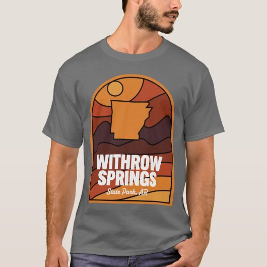 Withrow Springs State Park Arkansas T-Shirt (Vorderseite)