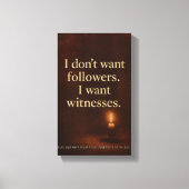 Witness Statement — Collector’s Poster | Orrin Leinwanddruck (Vorderseite)