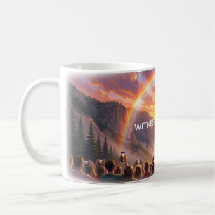 Witness the Wonder Regenbogenfälle-Tasse Kaffeetasse