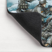 Witness to War mouse pad Mousepad (Ecke)