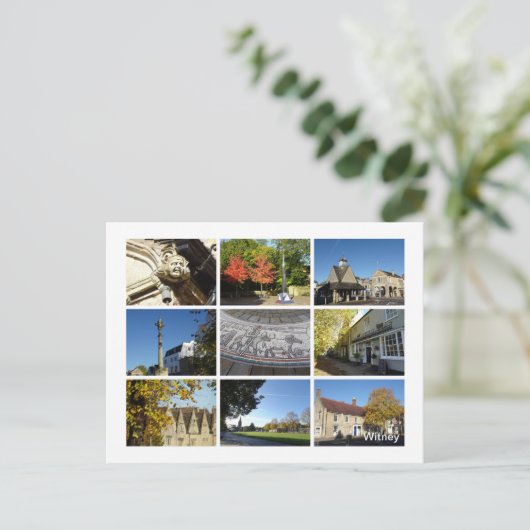 Witney Postkarte (Stehend Vorderseite)