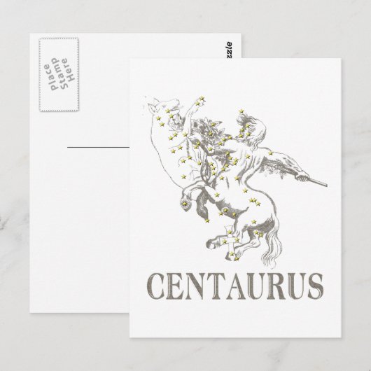 WITS: Centaurus Postkarte (Vorne/Hinten)