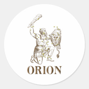WITS: Orion Runder Aufkleber