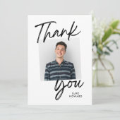 Witt Confidence Flat Vielen Dank Note Card Einladung (Stehend Vorderseite)