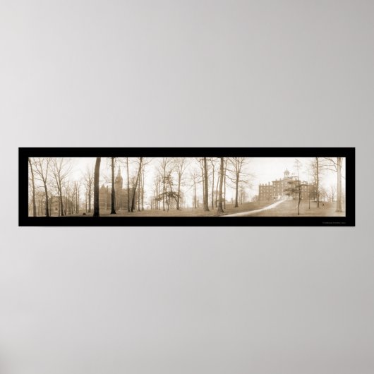 Wittenberg Uni OH Foto 1910 Poster (Vorne)