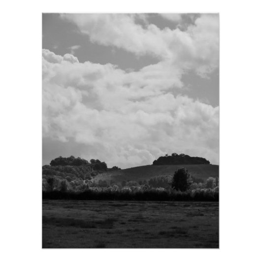 Wittenham Clumps Poster (Vorderseite)