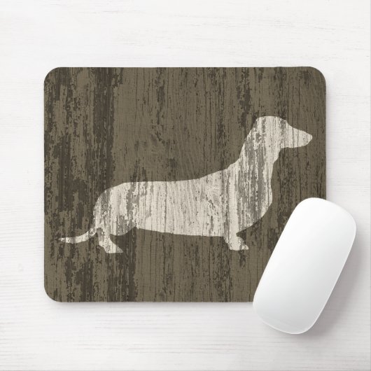 Witterungsbedingte Dackel Mousepad (Mit Mouse)