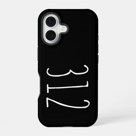 Witterungsgebietscode 312 (Chicago) iPhone 16 Hülle (Rückseite)