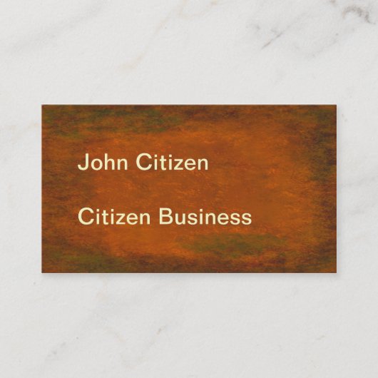 Witterungsverhältnisse Visitenkarte (Vorderseite)