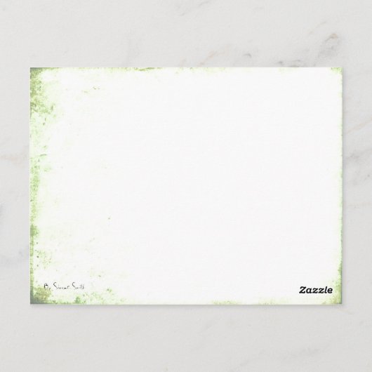 Witterungsweide Postkarte (Rückseite)