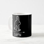 Wittgenstein Rabbit Duck Philosopher Kaffeetasse (Vorderseite Links)