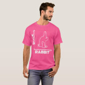 Wittgensteins Rabbit Duck Illusion Math Geek Physi T-Shirt (Vorne ganz)