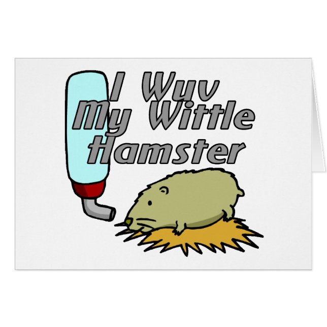 Wittle Hamster (Vorderseite (Horizontal))