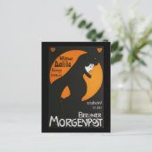 Wittwe Dalila Berliner Morgenpost Postkarte (Stehend Vorderseite)