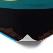 Witty Abstract Design Poster (Ecke)