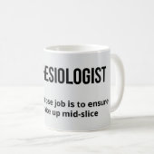 Witty Anesthesiologin Definition Tasse (VorderseiteRechts)