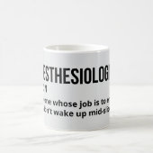 Witty Anesthesiologin Definition Tasse (Mittel)